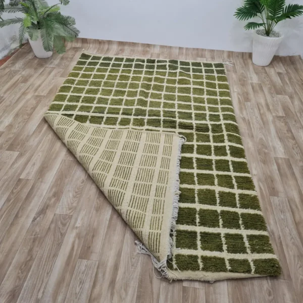 Beni Ourain Rug green