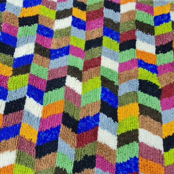 Colorful Berber rug