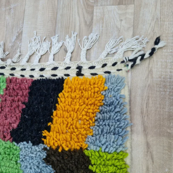 Colorful Berber rug