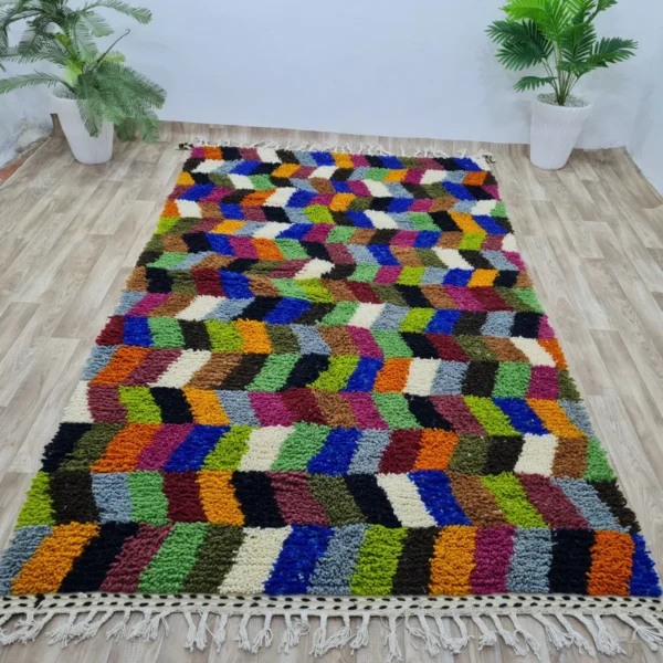 Colorful Berber rug