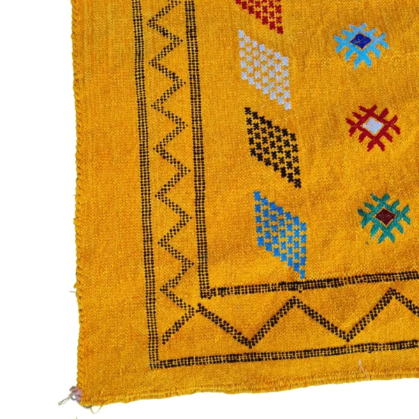 Golden Berber Kilim