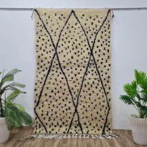 Handmade Moroccan Beni Ourain Rug