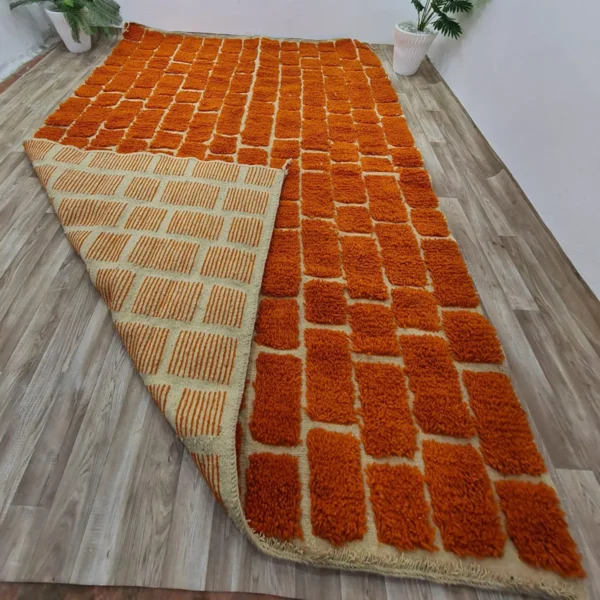 Orange Berber Carpet