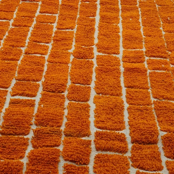 Orange Berber Carpet