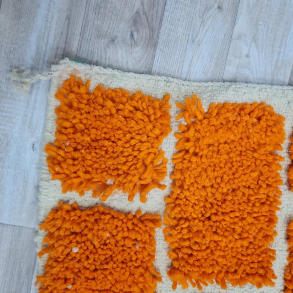 Orange Berber Carpet