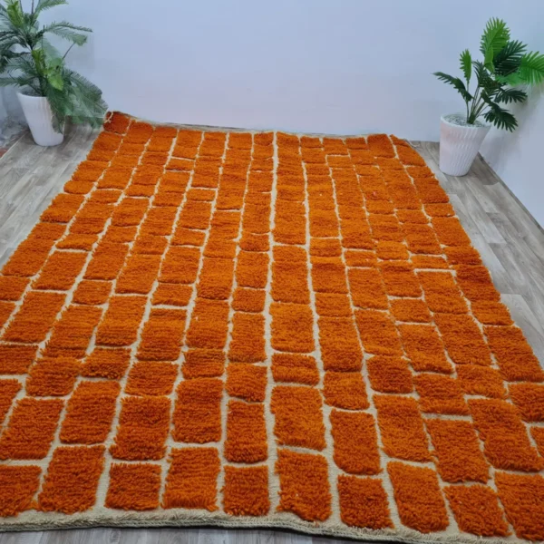 Orange Berber Carpet