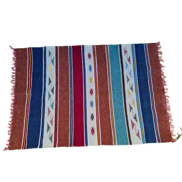 Tapis Berbère Kilim Multicolore