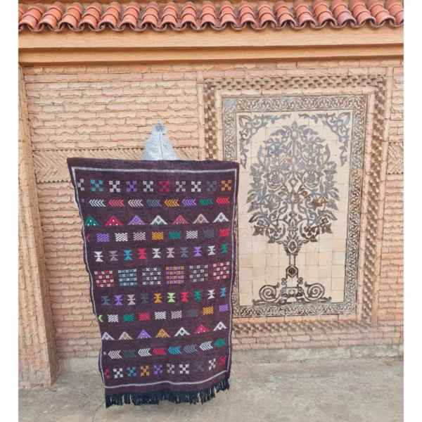 brown moroccan rugs